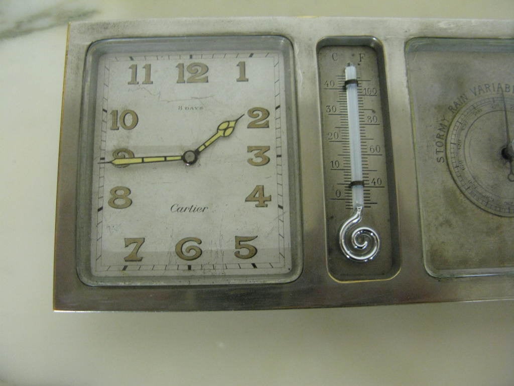 French Cartier Clock