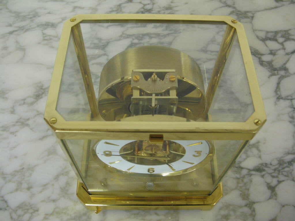 Jaeger Le Coultre Atmos Clock In Excellent Condition In Brooklyn, NY
