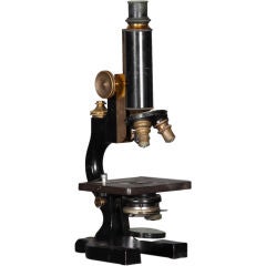 Antique Monocular Laboratory Microscope by Spencer Lens Co.