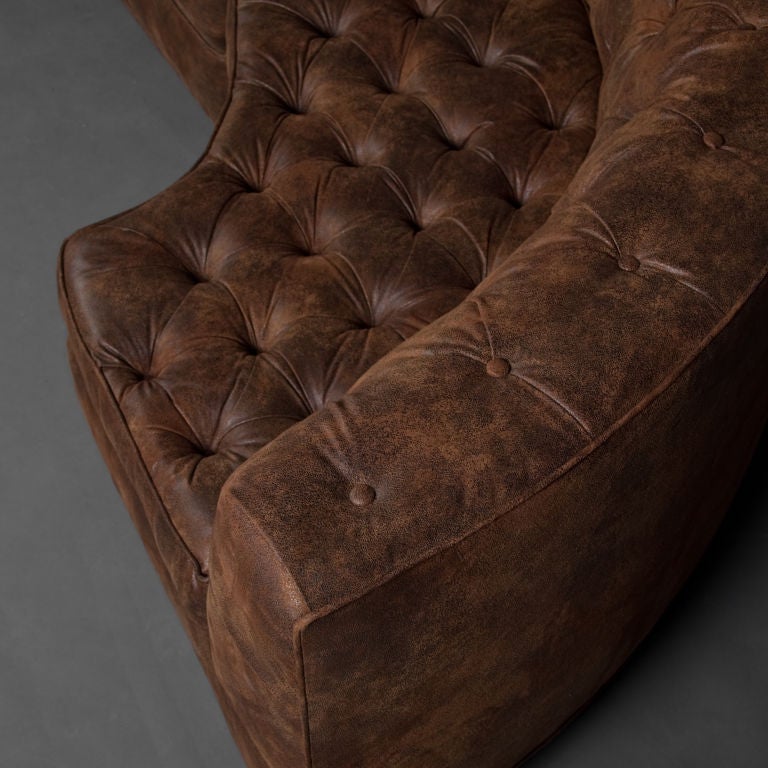 Wood Sectional Sofa