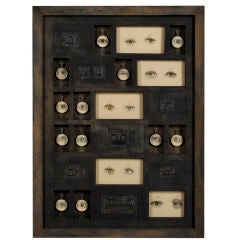 Art is in the Eye of the Beholder, original assemblage work.