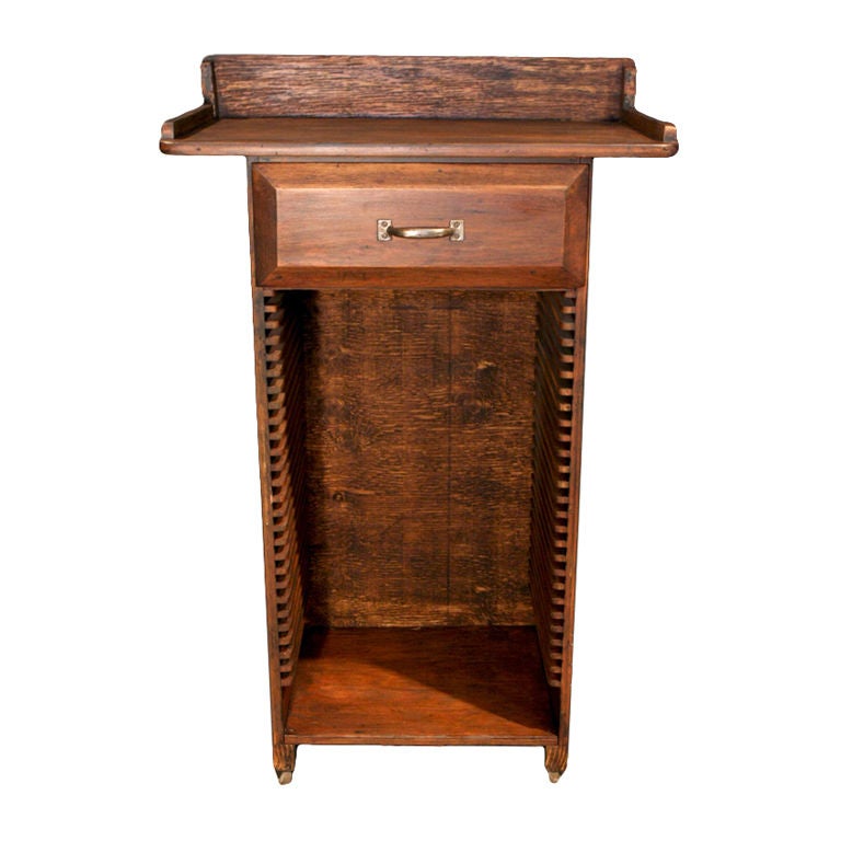 Wooden Ticket Booth / Podium