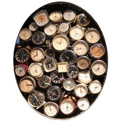 Vintage Before Breakfast Clock Sculpture