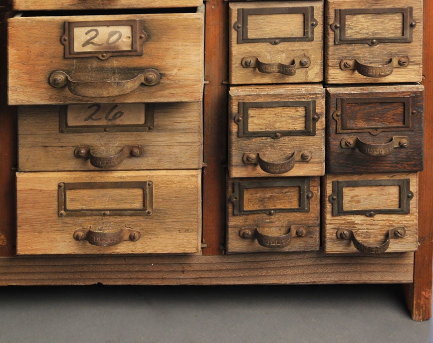 werkzeugschrank schubladen holz