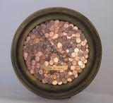"Time is Money" Original Clock Sculpture