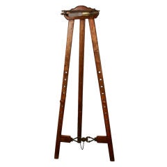 Antique British Painting Easel