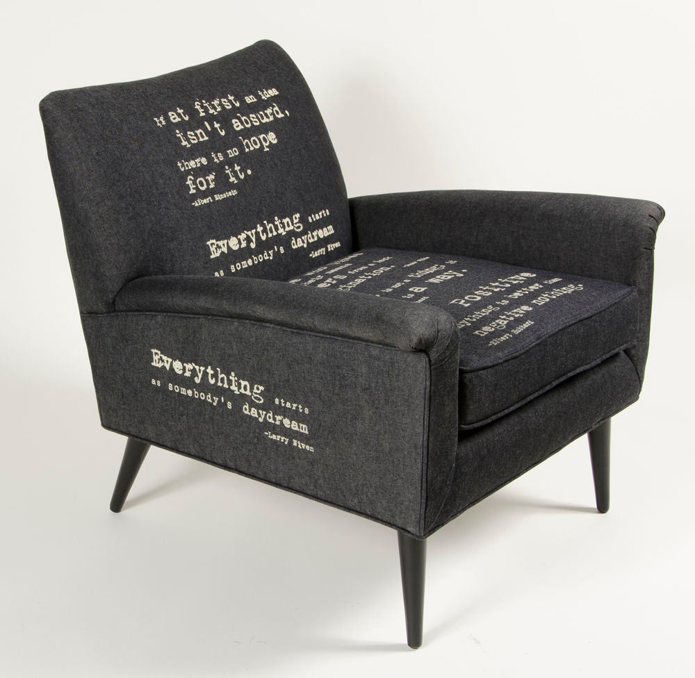 American Wordy Armchair For Sale