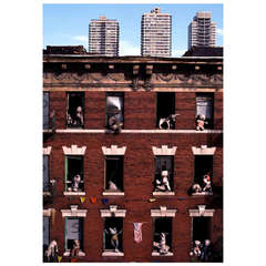 Joseph Rodriguez "Dolls in Abandoned Building", Spanish Harlem 1987