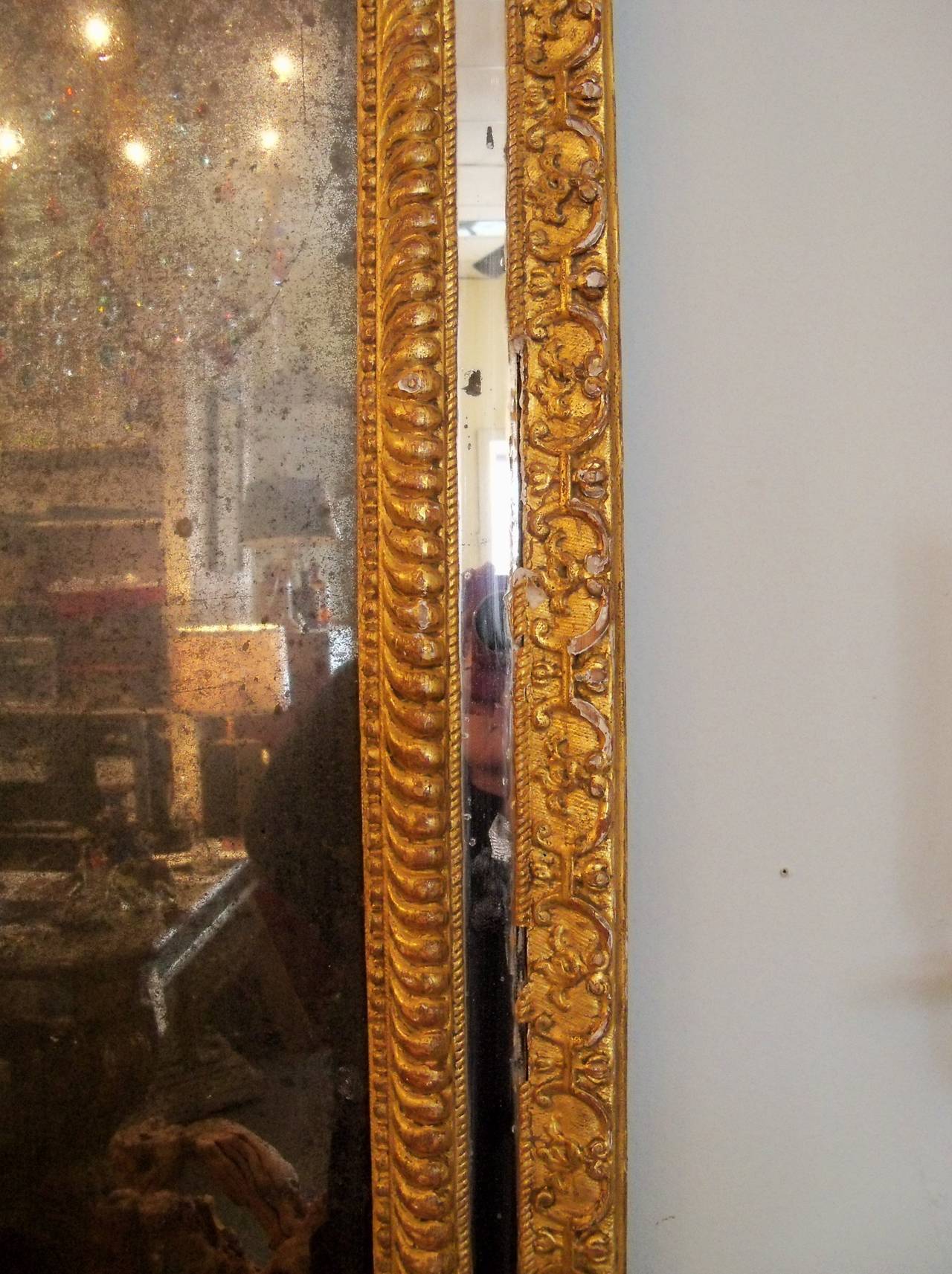 Early 19th Century Italian Mirror In Good Condition For Sale In New Orleans, LA