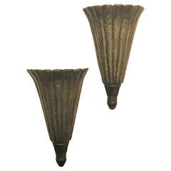 Antique Pair of Early 20th Century Italian Brackets