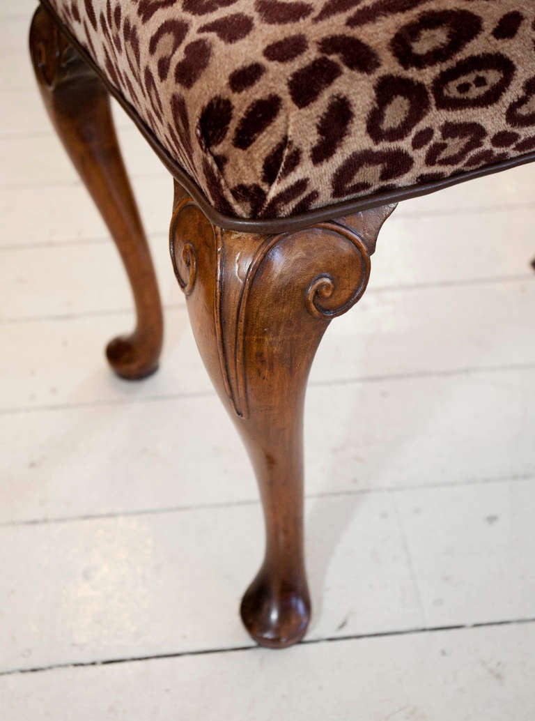 Early 20th Century Queen Anne Style Bench at 1stDibs