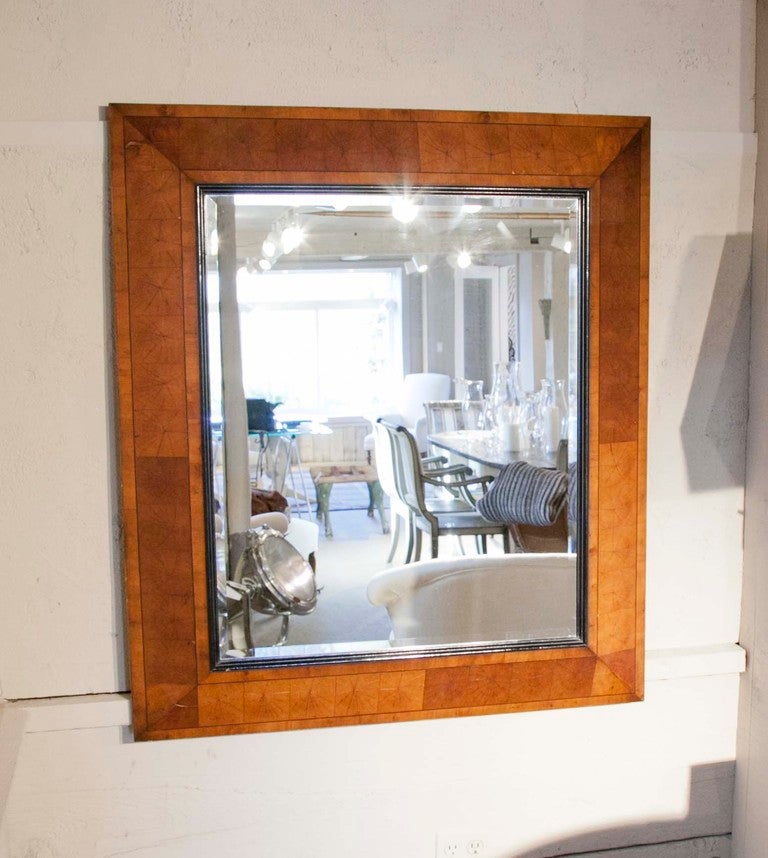 Walnut Burl Mirror
