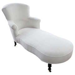 19th Century Napoleon III Curvaceous Chaise Longue