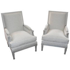 Pair of Custom Ernest Mandel Bergères 5
