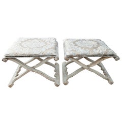 Pair of Folding Stools