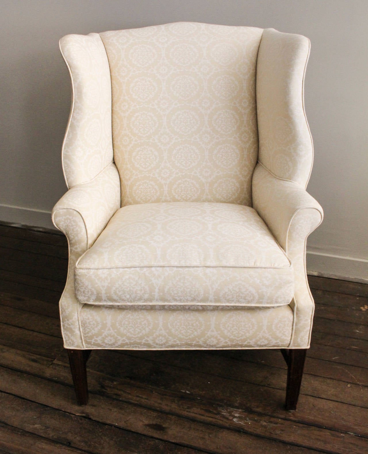 Mid-20th Century Vintage 1940s Wingback Chair