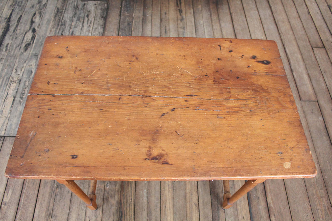 19th Century Pine Side Table 4
