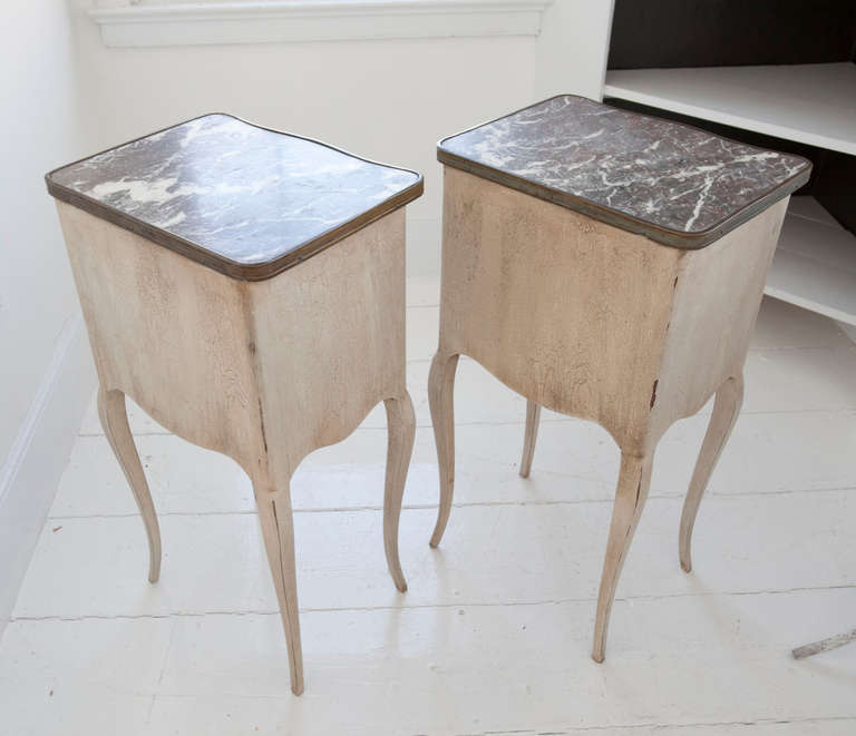 Pair of French 19th Century Night Stands 4
