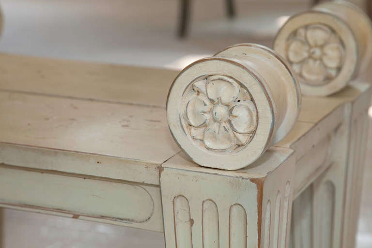 Unusual Custom-Made Painted Benches 1