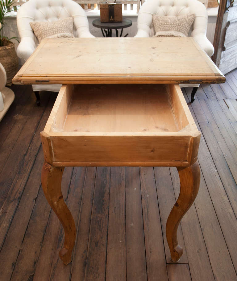 19th Century Convertible Flip Top Table For Sale 6