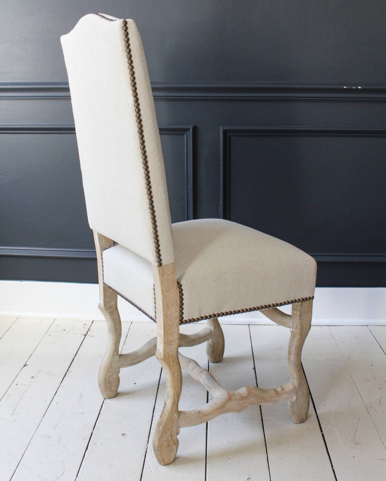20th Century Set of Six Os de Mouton Dining Chairs