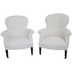 Pair Of Napoleon III Chairs