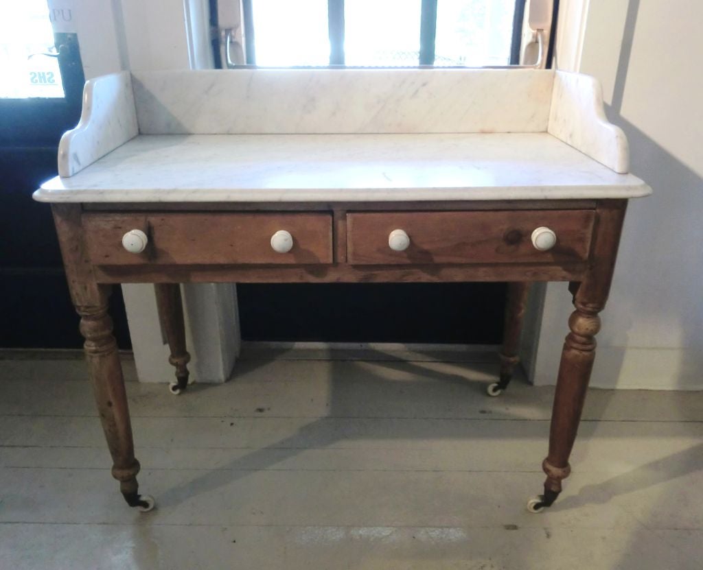 Marble Top Table