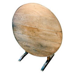 Antique Wine Tasting Table