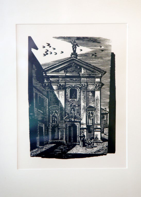 Set of 6 Lithographs of Churches of Italy 3