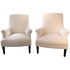 PAIR of Napoleon lll Arm Chairs