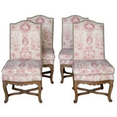 Set of Four Louis XV Chairs