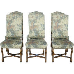 Set of Six Os d' Mouton Chairs
