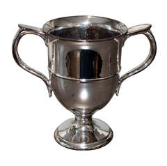 A Large Silver Luster Loving Cup, c. 1820