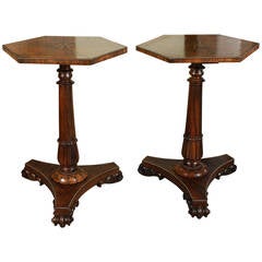Antique Rare Pair of Regency Tables, circa 1810