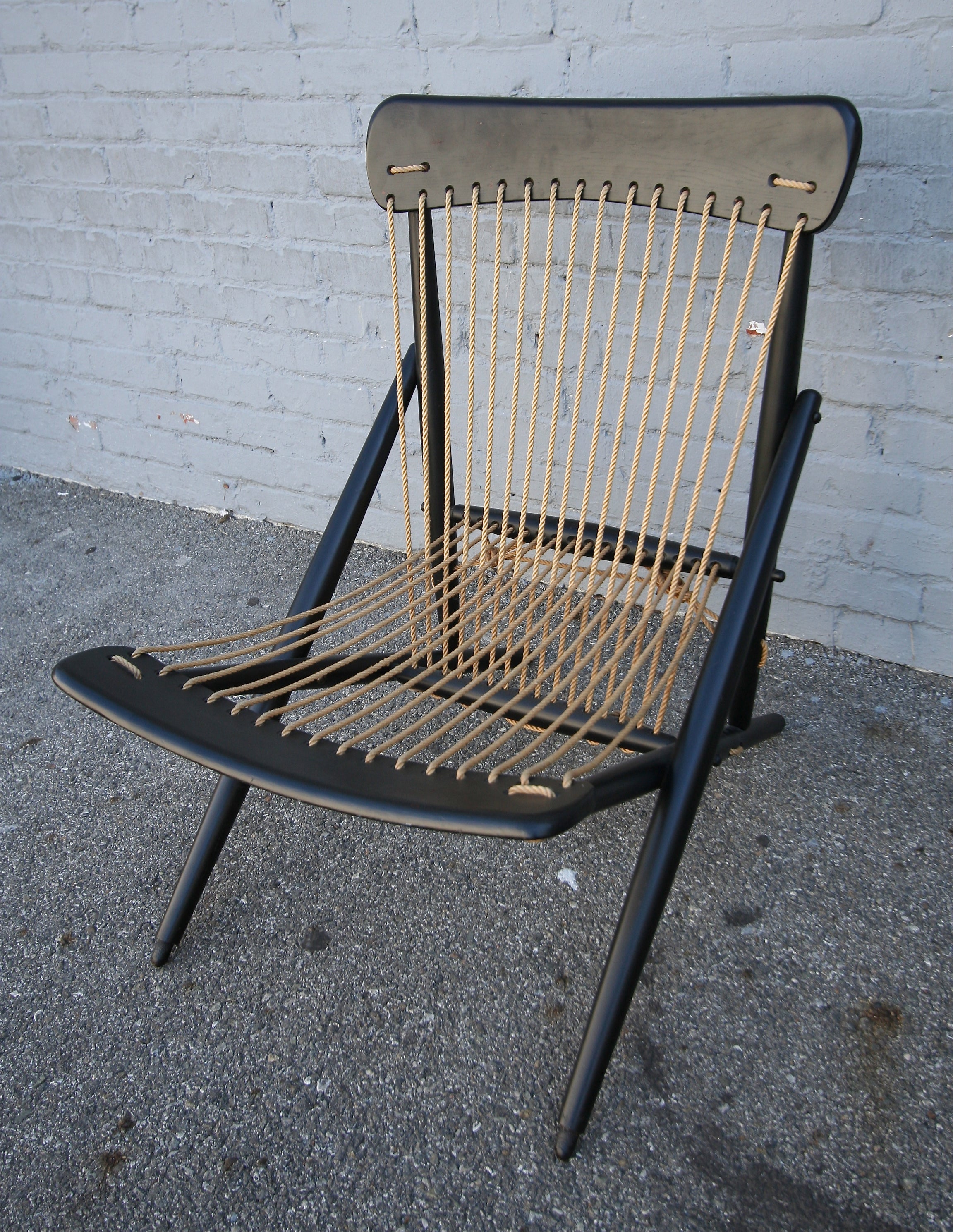 Pair of 1950s Maruni Rope Chairs