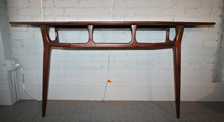 1960s Scapinelli console table, newly restored

Please call or use the contact dealer link below to reach us directly with any questions regarding this item. We are happy to obtain delivery quotes from our network of insured shippers.