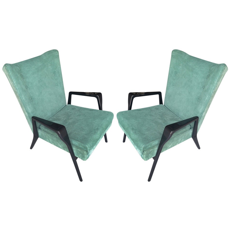 Pair of Scapinelli Armchairs