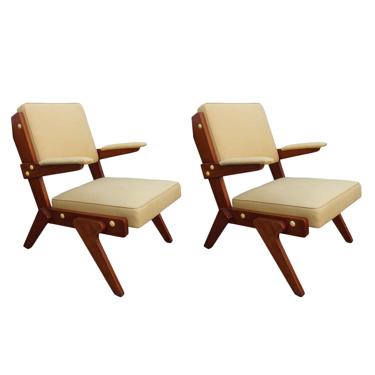 Pair of Chairs by Lina Bo Bardi