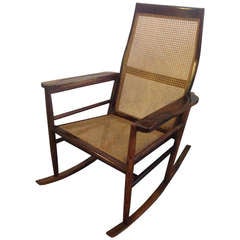 Vintage Tenreiro Rocking Chair
