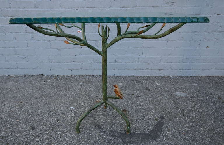italien Table d'appoint en forme de branche d'arbre