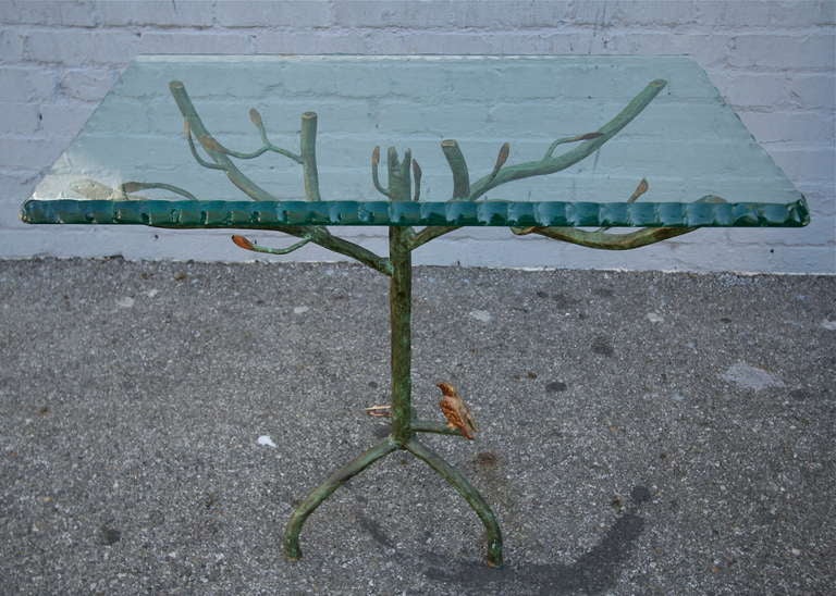Milieu du XXe siècle Table d'appoint en forme de branche d'arbre