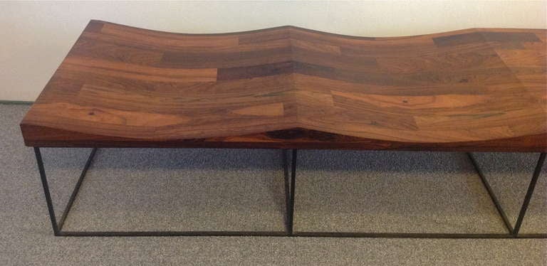 Banc Parquet Brazilian Jacaranda 102 de Jorge Zalszupin 2