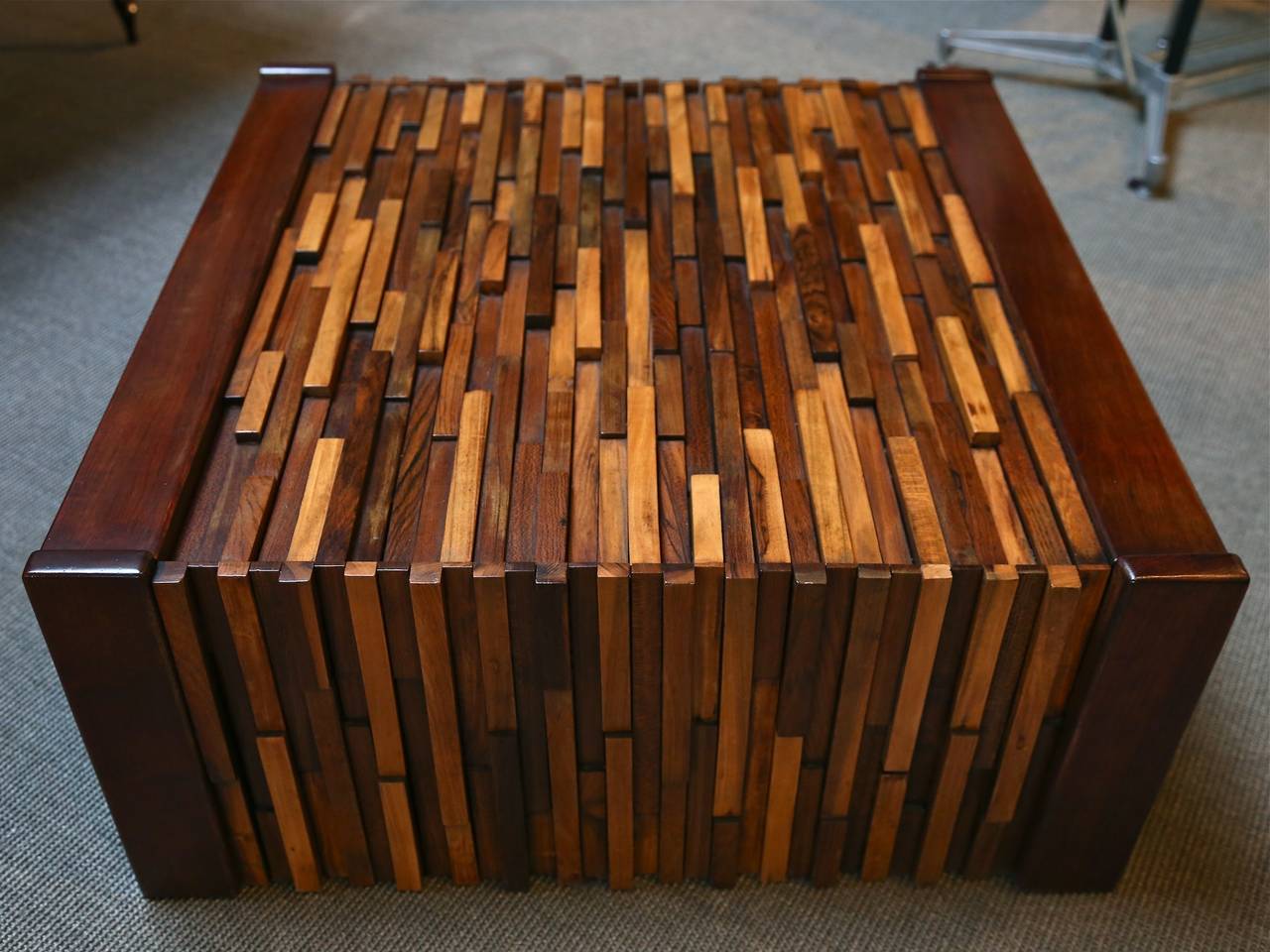 1960s Brazilian Jacaranda Coffee Table by Percival Lafer In Excellent Condition In Los Angeles, CA