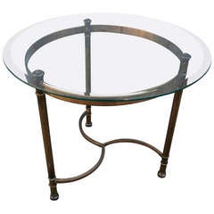 1960s Brass Side Table
