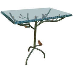 Tree Branch Side Table