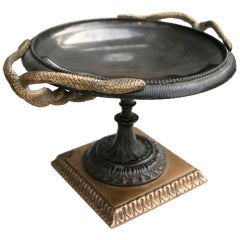 Tazza with Snake Handles