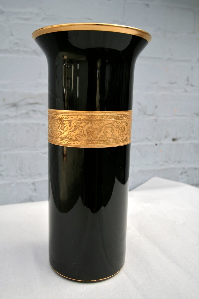 Austrian Moser Amethyst Vase