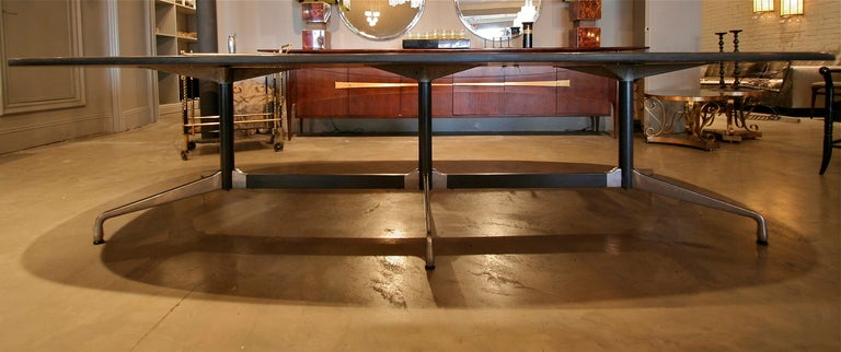 Rosewood Dining Table by Charles and Ray Eames for Herman Miller In Good Condition In Los Angeles, CA