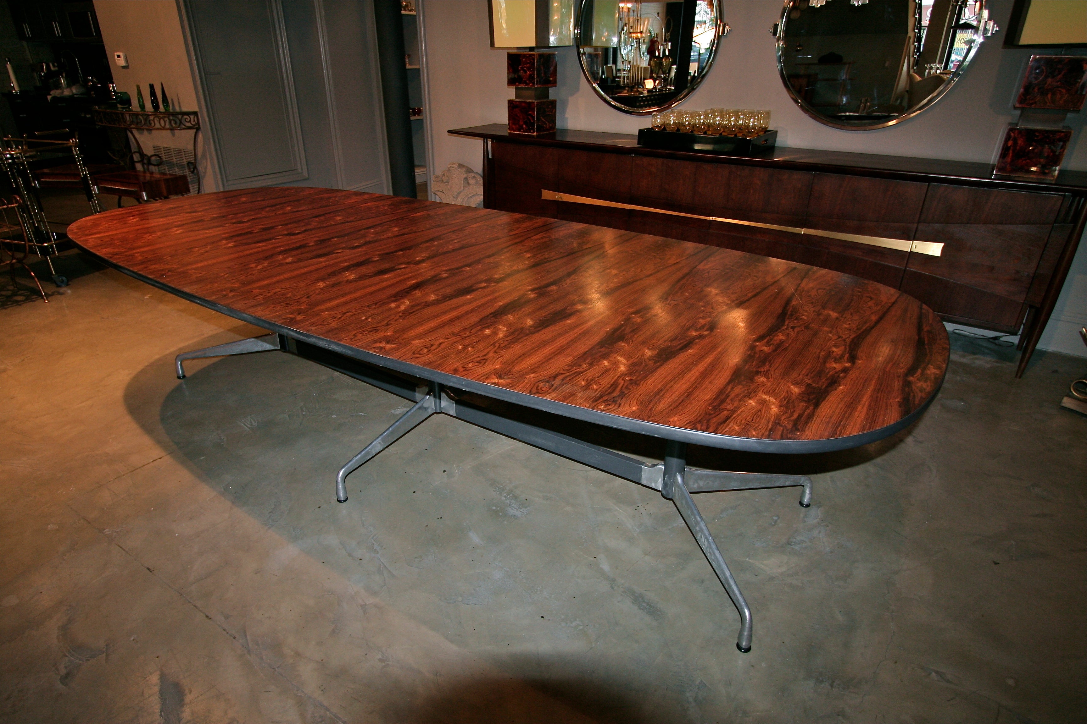 Rosewood Dining Table by Charles and Ray Eames for Herman Miller