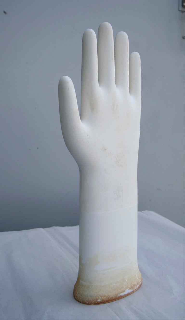 Porcelain Glove Molds from the 1950s